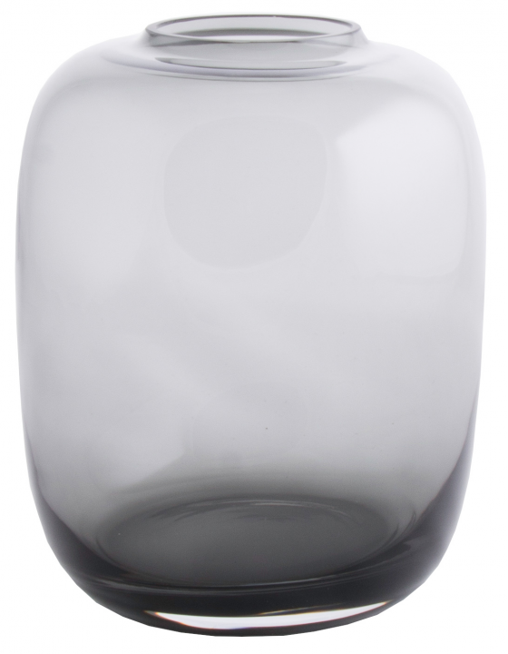 Glazen vaas smoked grey - H45
