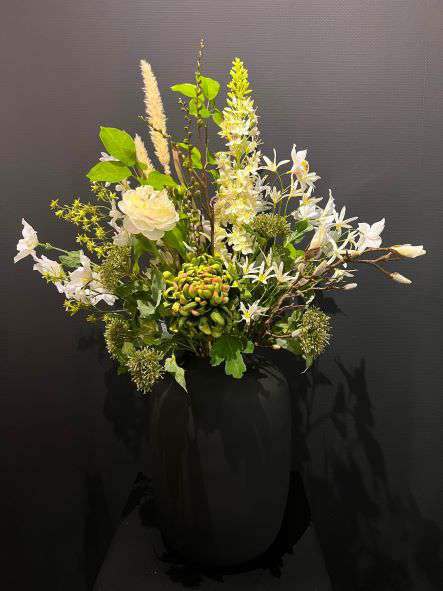 Zijdenbloemen boeket Nina