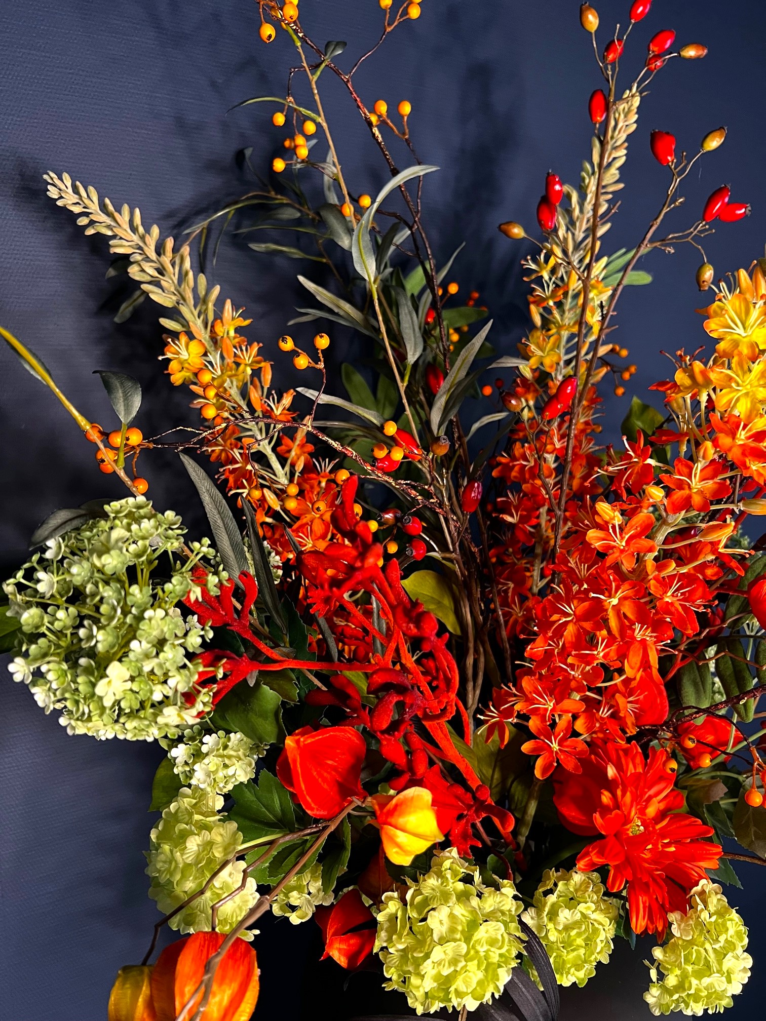 Groot zijdebloemen boeket Lucie - Afbeelding 2