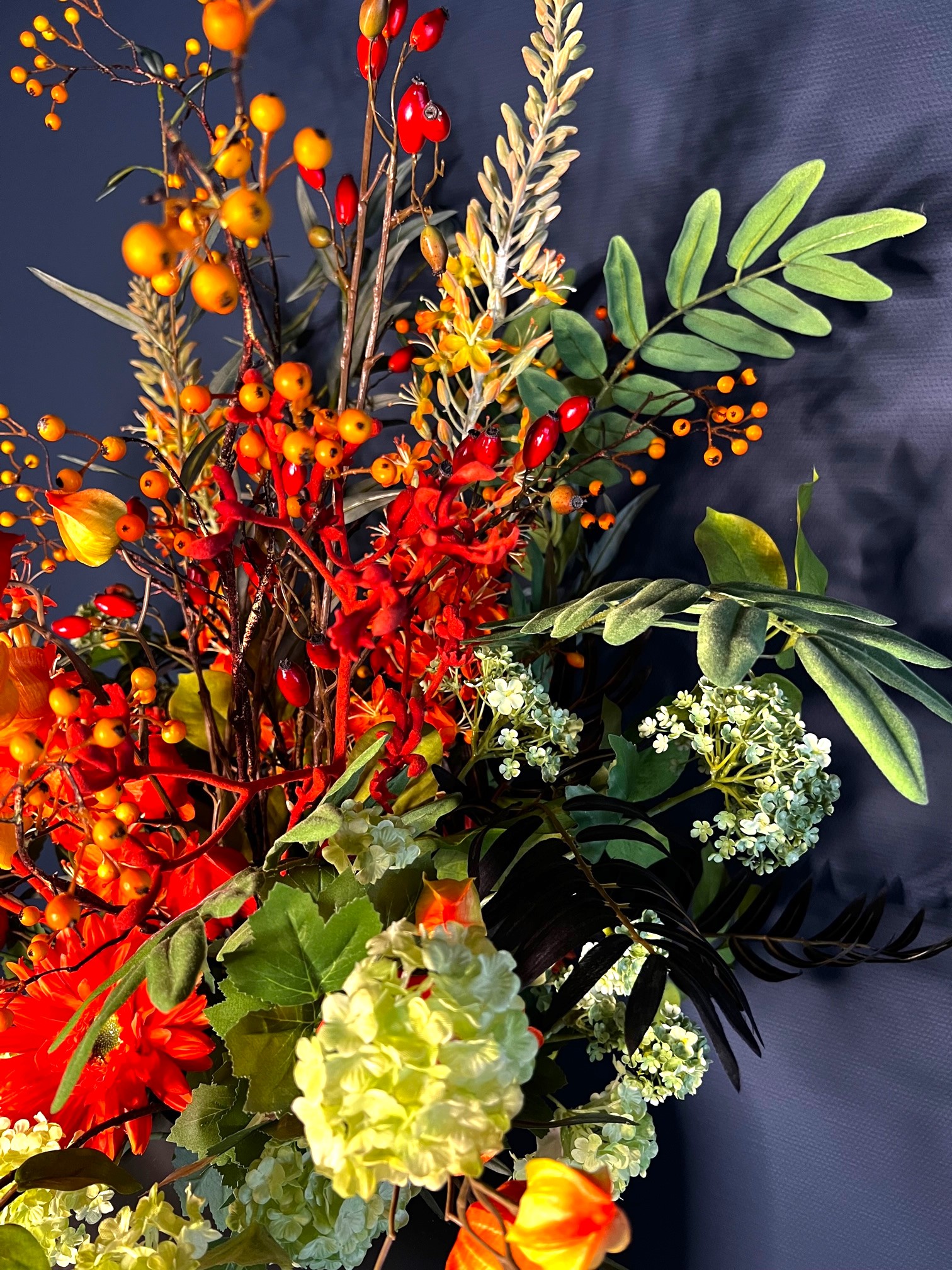 Groot zijdebloemen boeket Lucie - Afbeelding 3