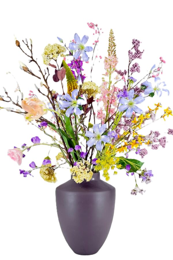 Groot zijdenbloemen boeket Jennis