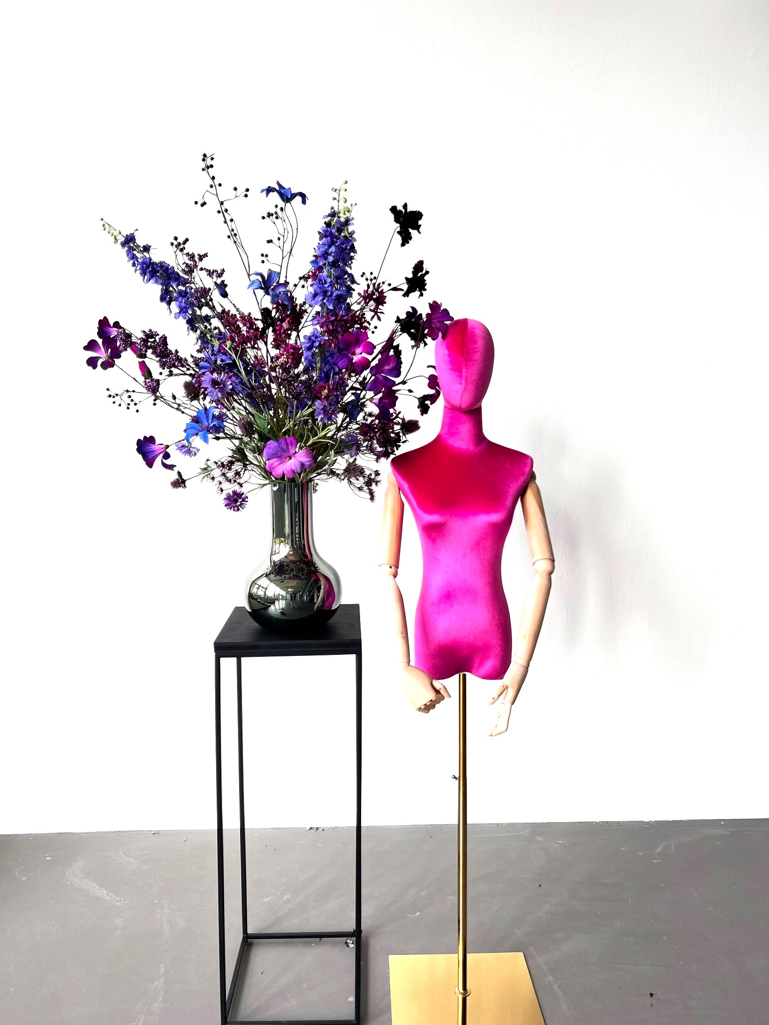 Zijdebloemen boeket Guusje groot - Afbeelding 8