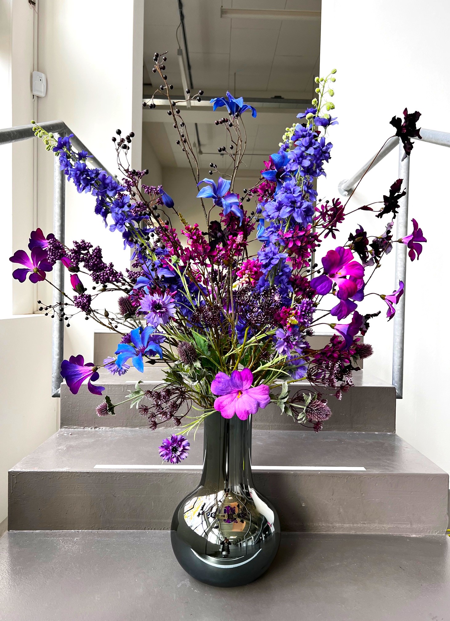 Zijdebloemen boeket Guusje groot - Afbeelding 5