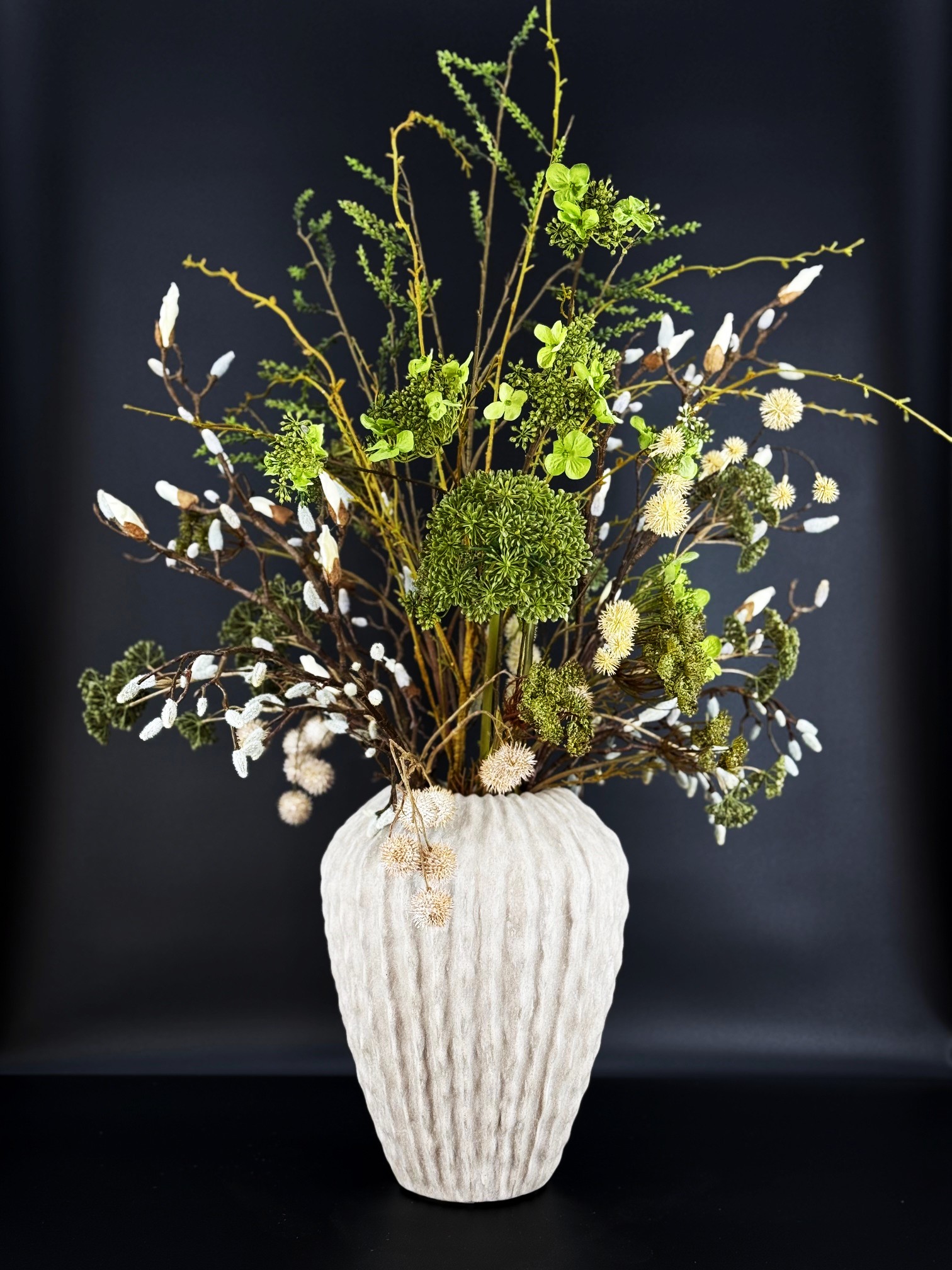 Groot zijdenbloemen boeket Indy - Afbeelding 5