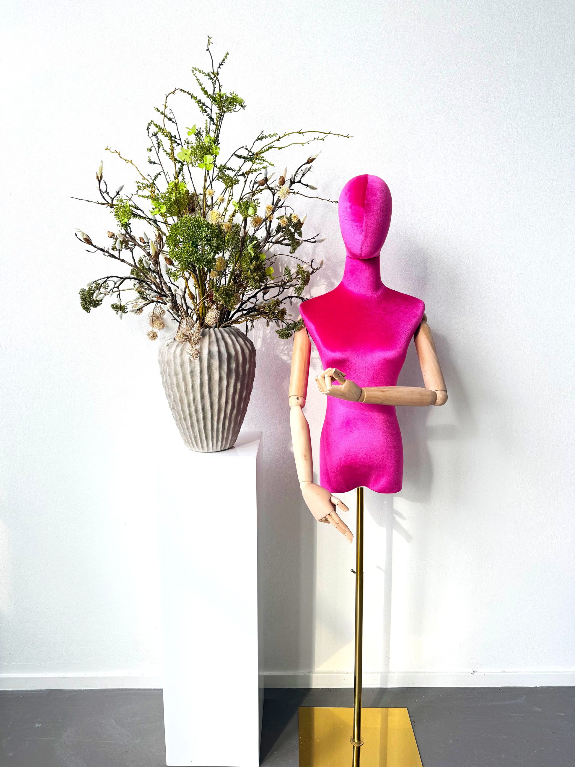 Groot zijdenbloemen boeket Indy - Afbeelding 6