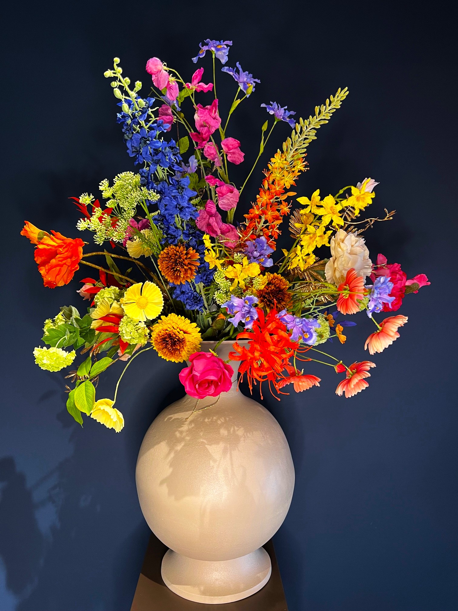 Zijdeboeket Inez groot