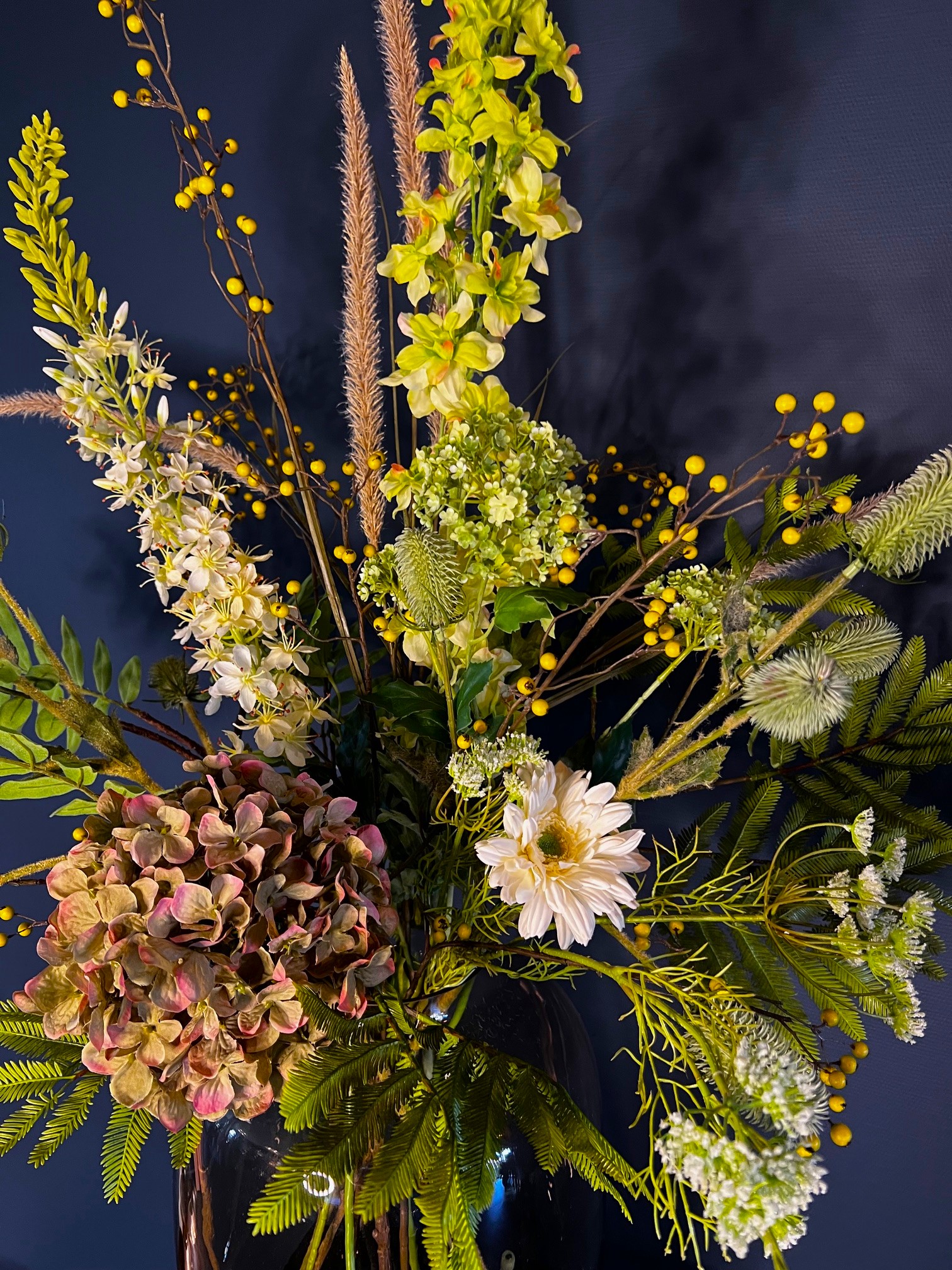 Kunstbloemen plukboeket Sara - Afbeelding 3