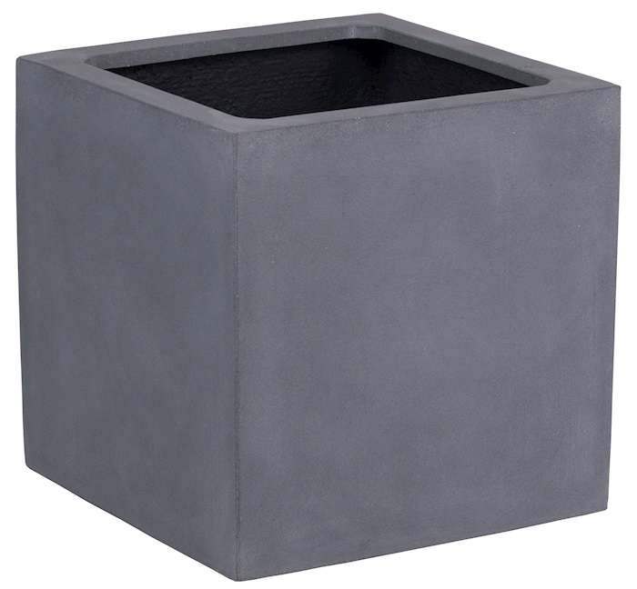 Plantenbak vierkant Elsa grijs 60 cm VTW