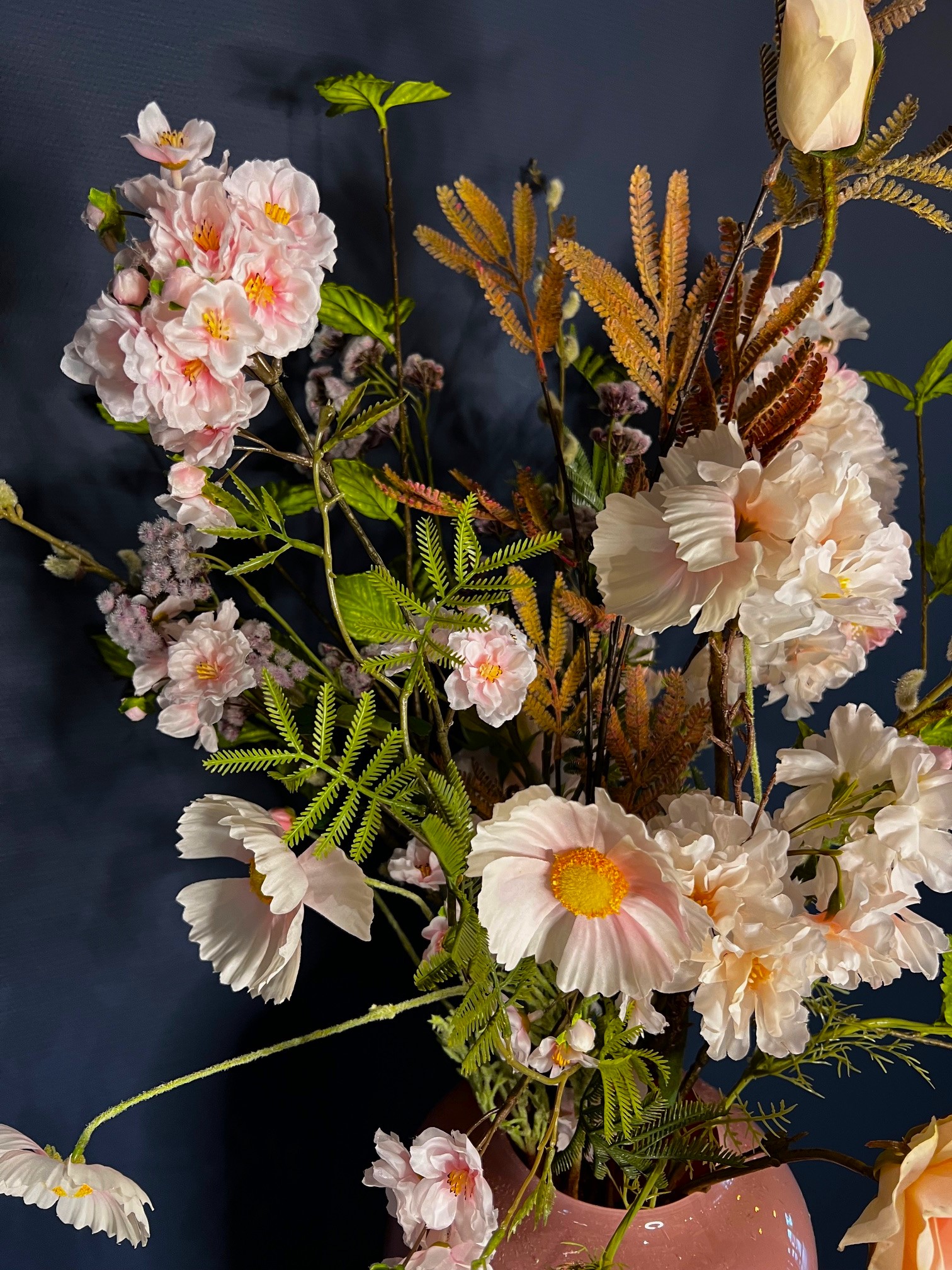 Zijdebloemen boeket Hanna - Afbeelding 4