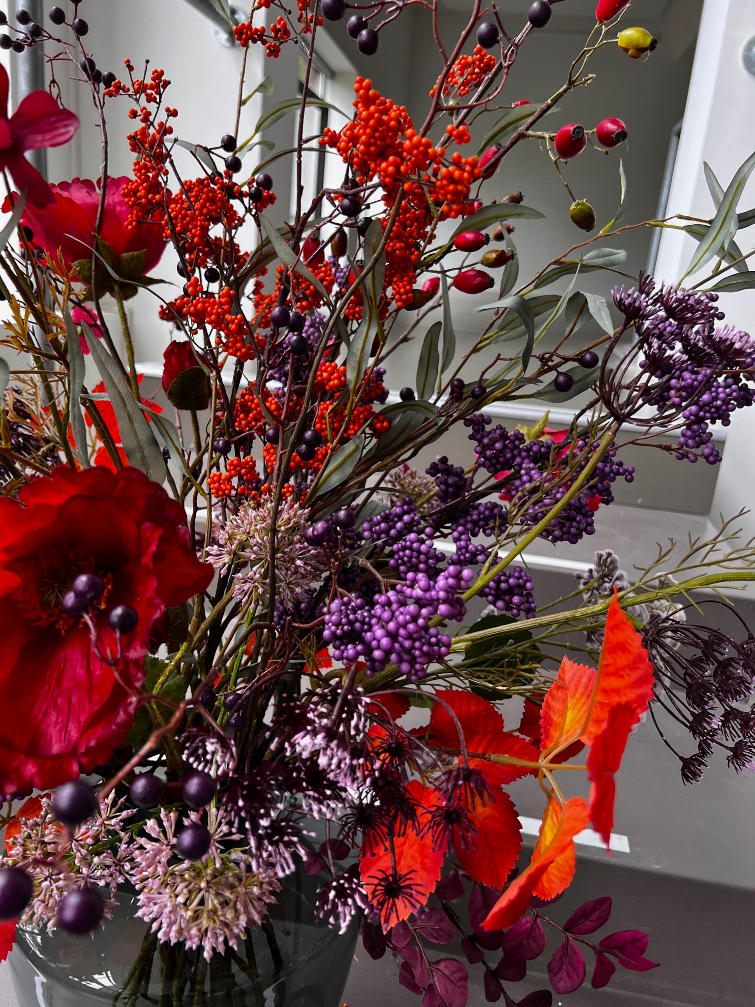 Zijden plukboeket Lilly - Afbeelding 2