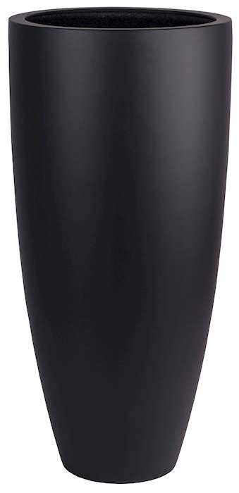 Bloempot / vaas Kenny zwart hoogte 100 cm VTW