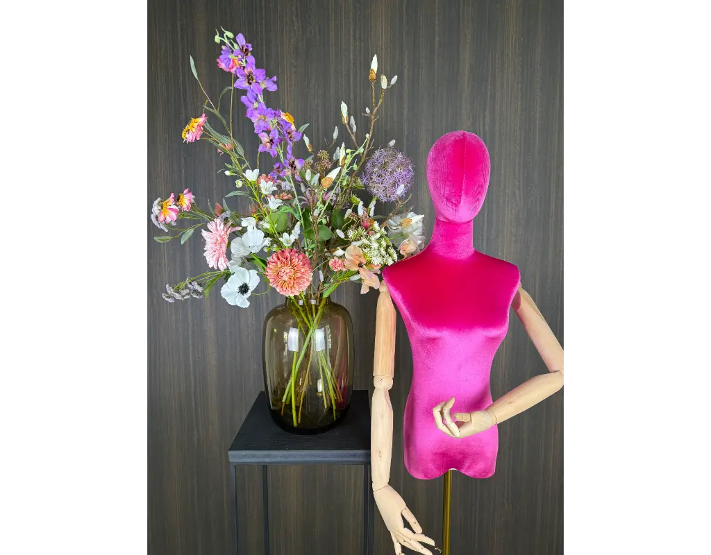 Zijden plukboeket Inge - Afbeelding 5