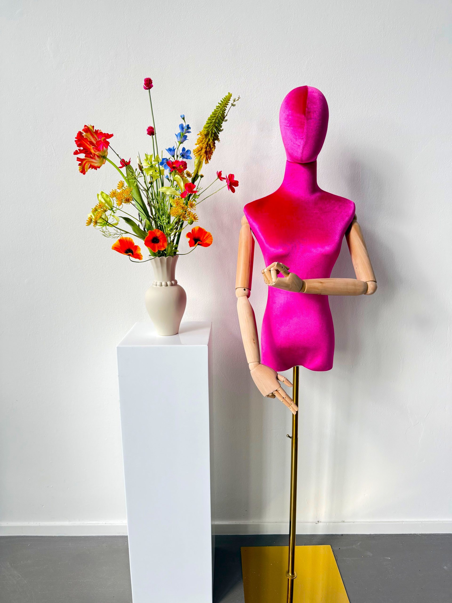 Zijdenbloemen boeket Juna - Afbeelding 3