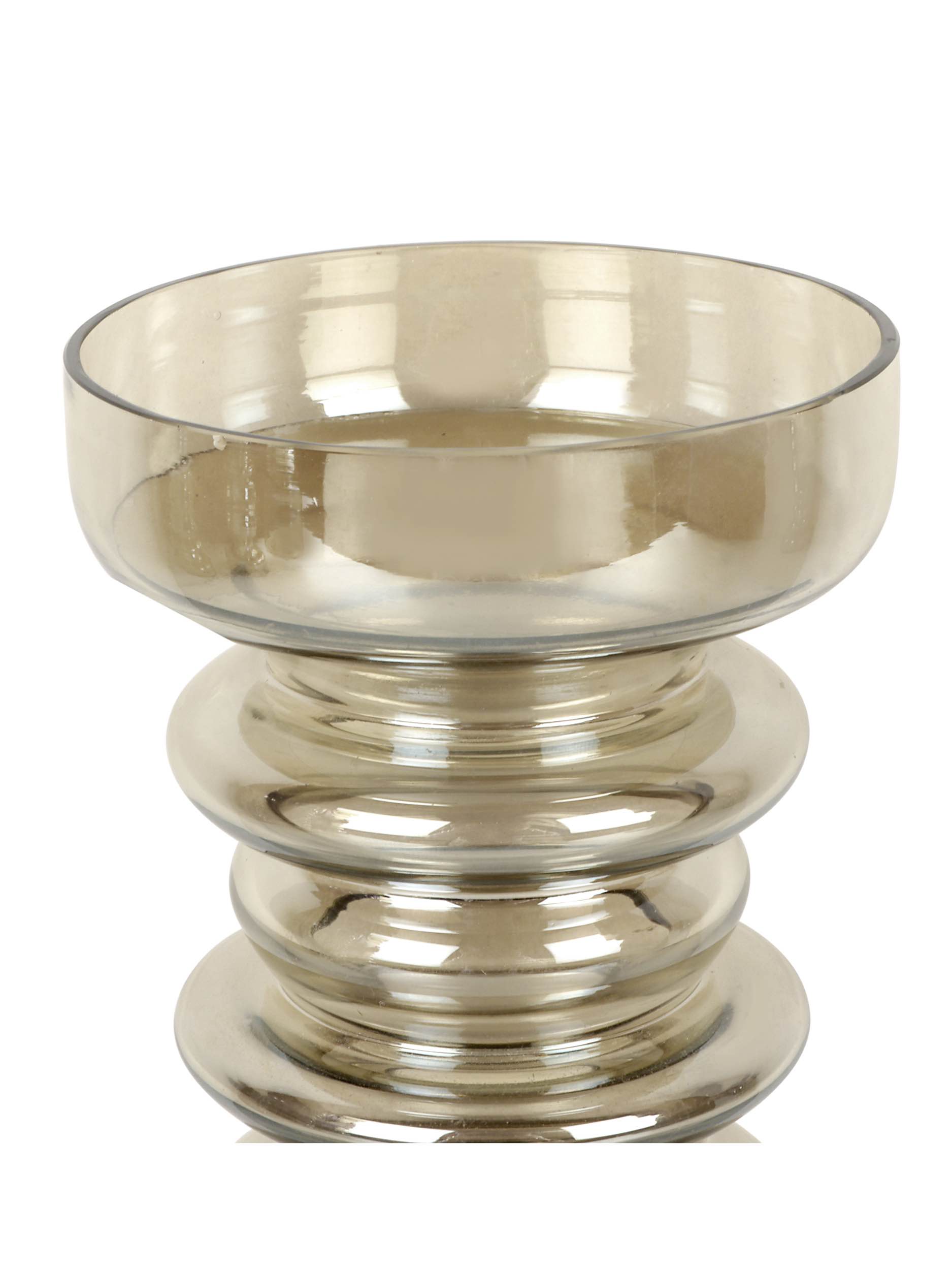 bombyxx glazen kandelaar - small- H22 cm - Afbeelding 2