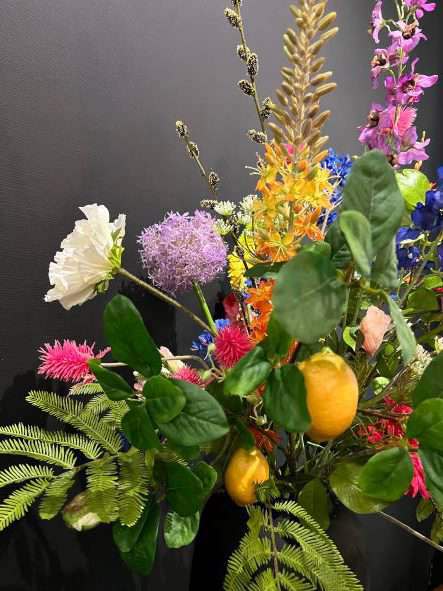 Zijden plukbloemen boeket Fien - Afbeelding 3