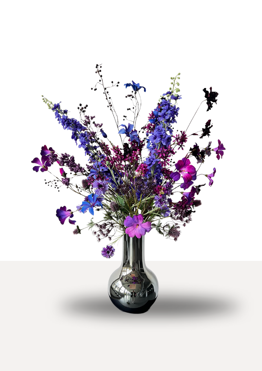 Zijdebloemen boeket Guusje groot - Afbeelding 2