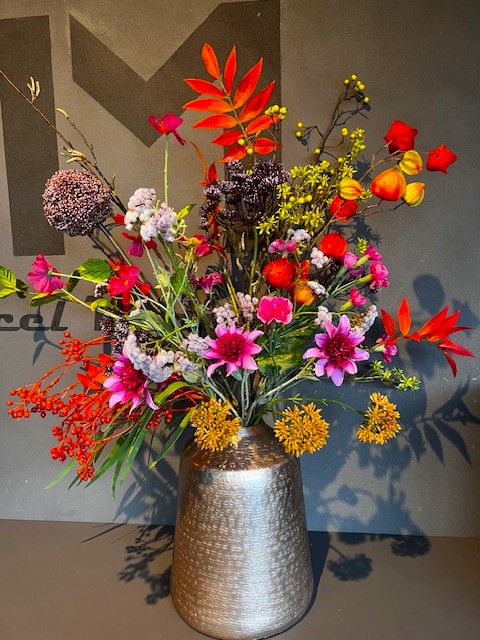 Zijdenbloemen boeket Julia - Afbeelding 4