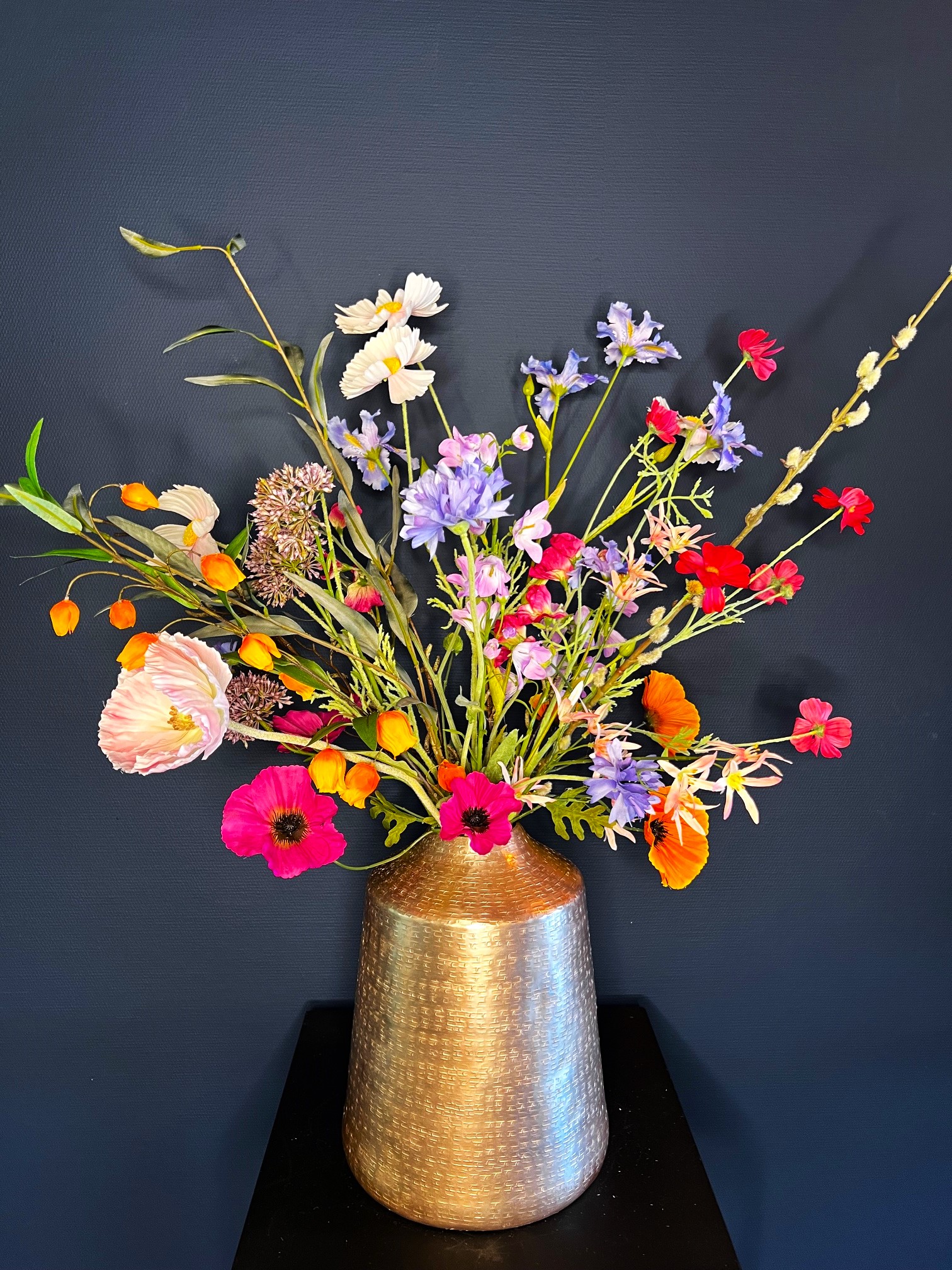 Zijdenbloemen boeket Kiki