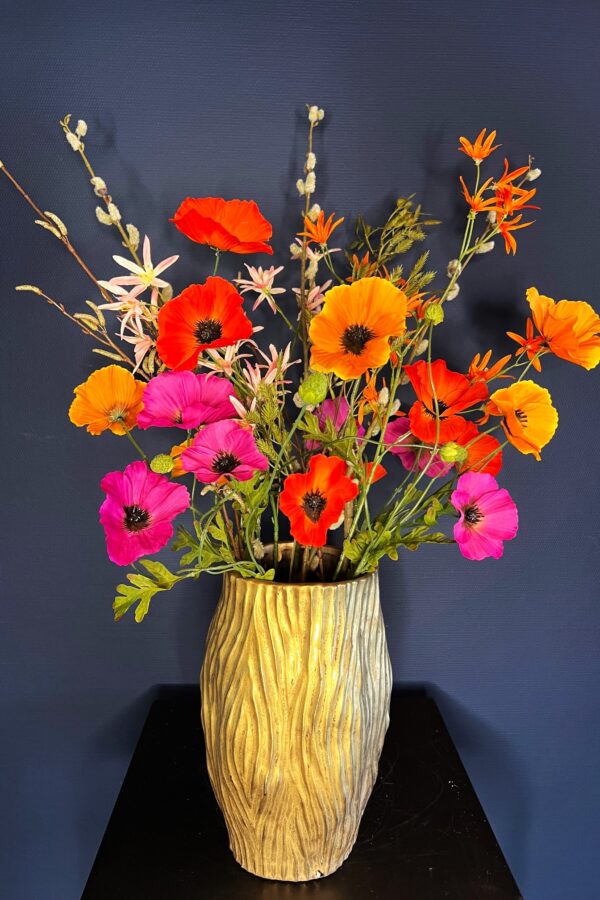 Zijdenbloemen boeket Lola