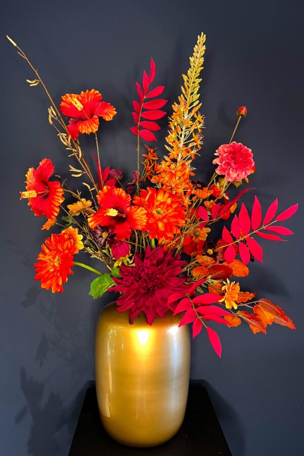 Zijdebloemen boeket Olivia