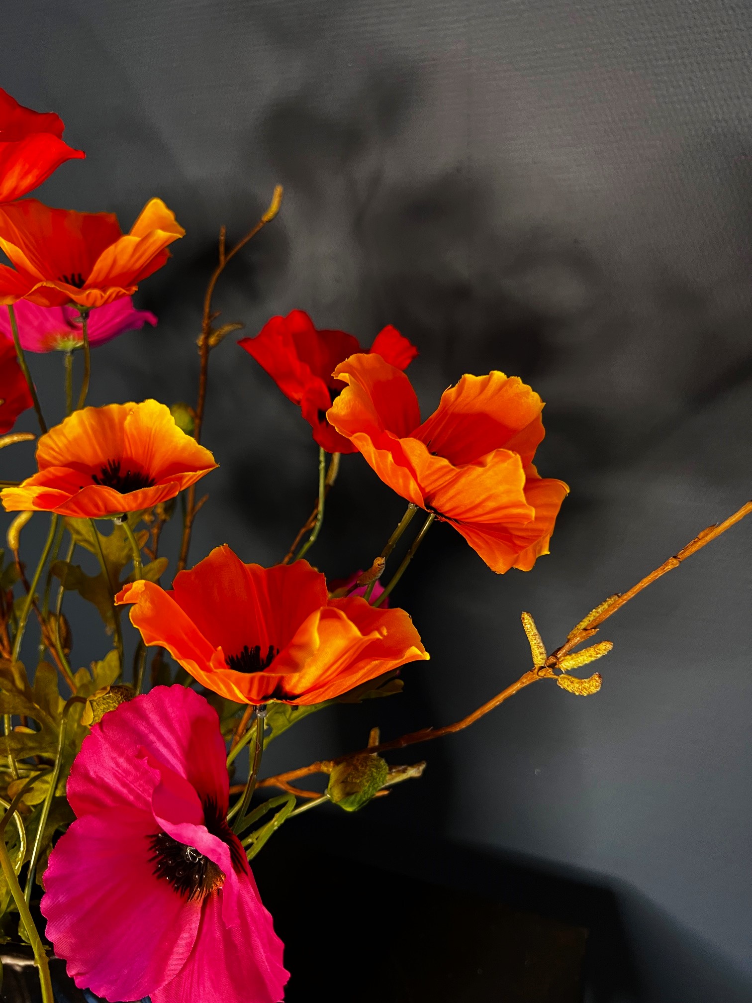 Zijde bloemen boeket Wies - Afbeelding 2