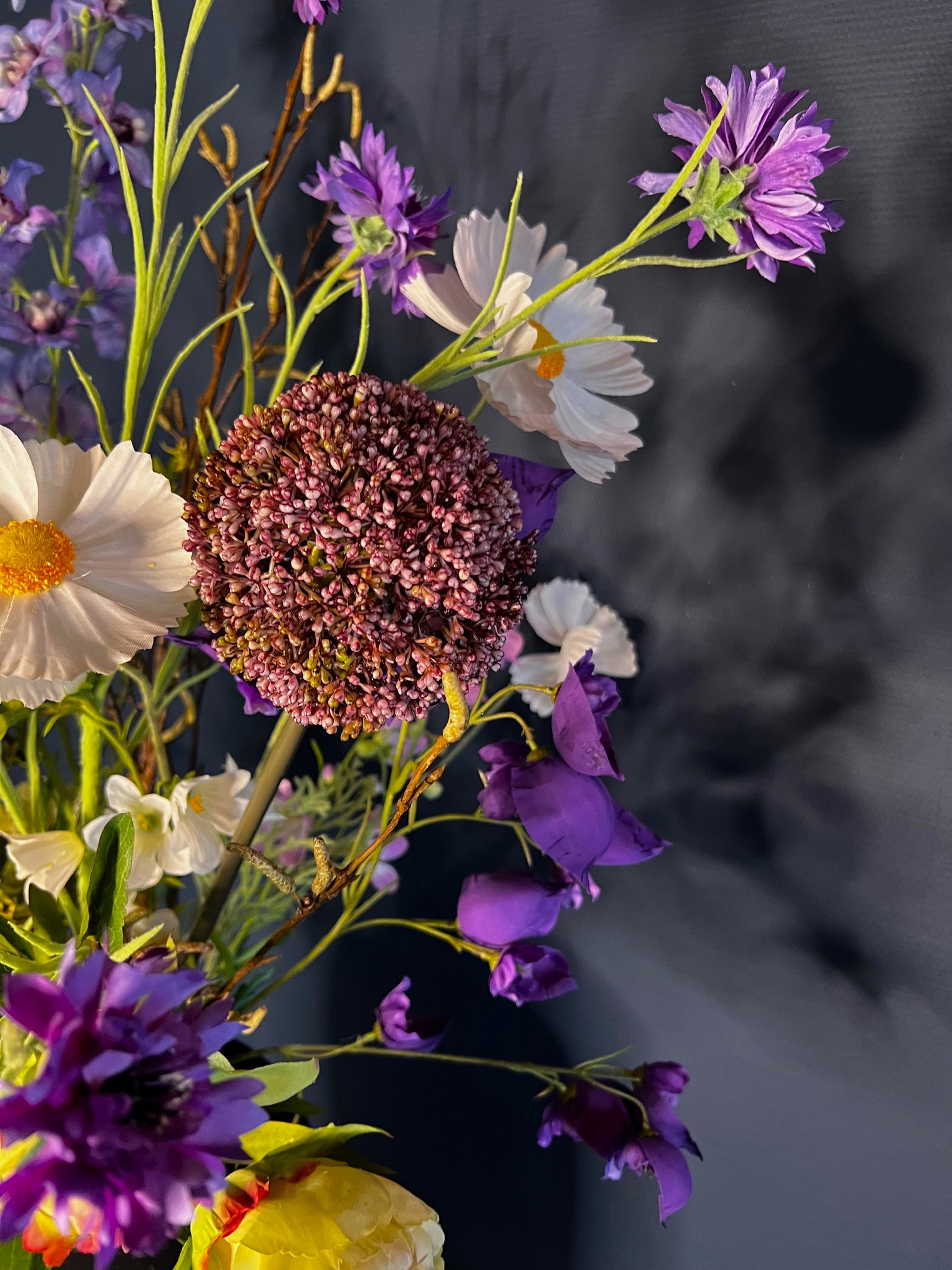 Zijden bloemen boeket Dani - Afbeelding 2