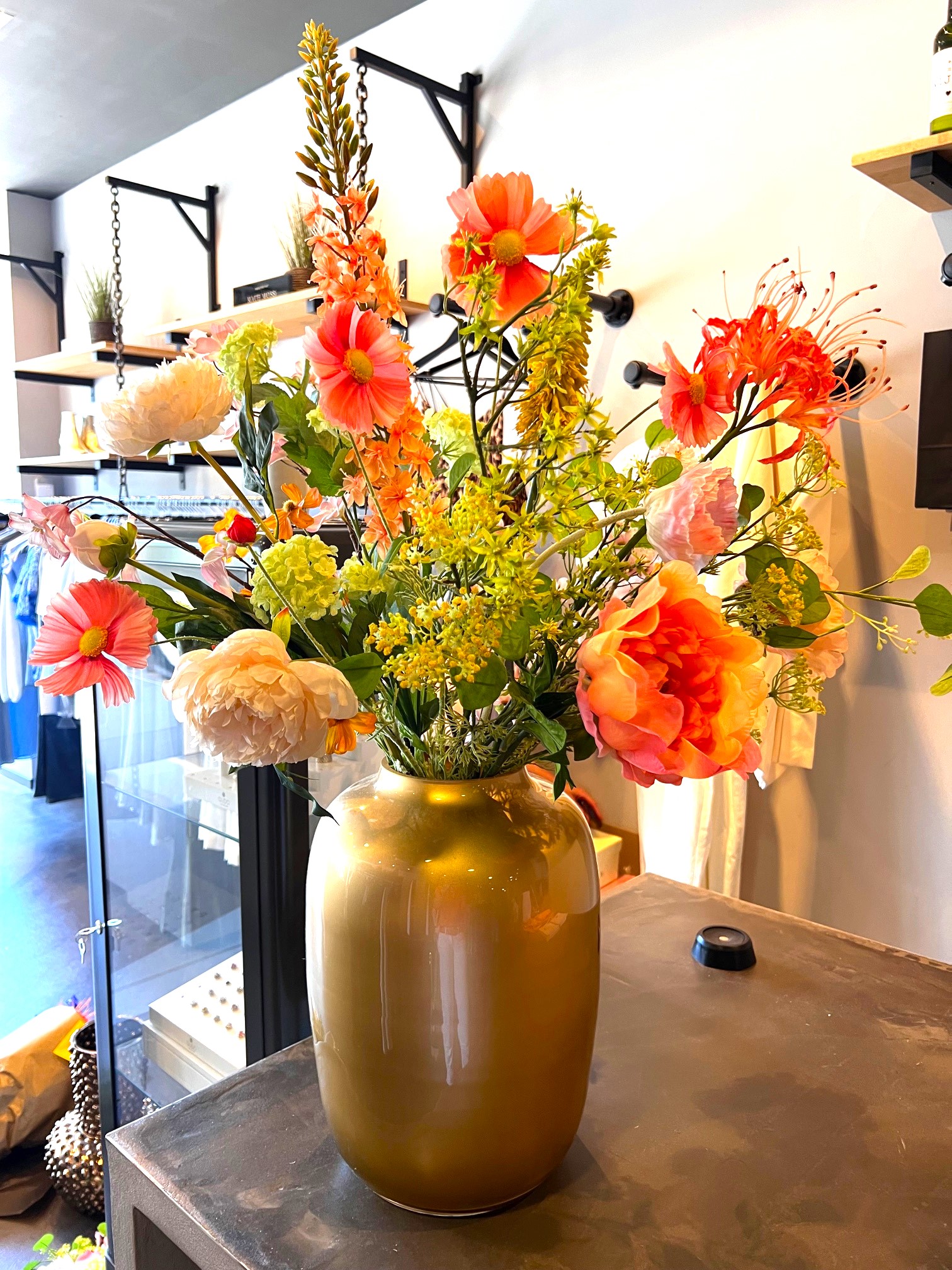 Zijdenbloemen boeket Renee - Afbeelding 5