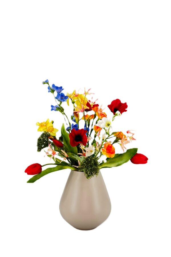 Zijdenbloemen boeketje Marloes