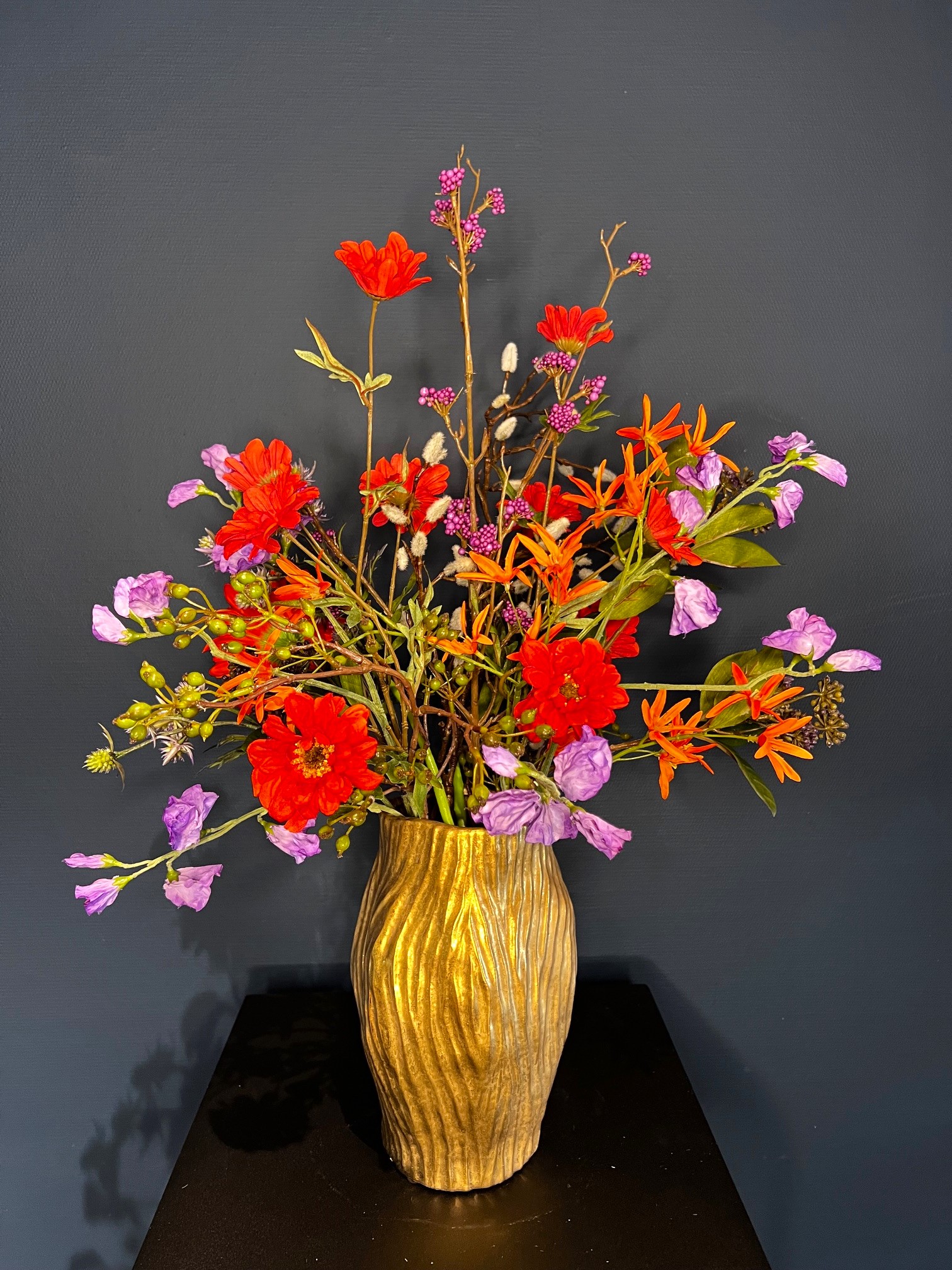 Zijdenbloemen boeket Ida - Afbeelding 4