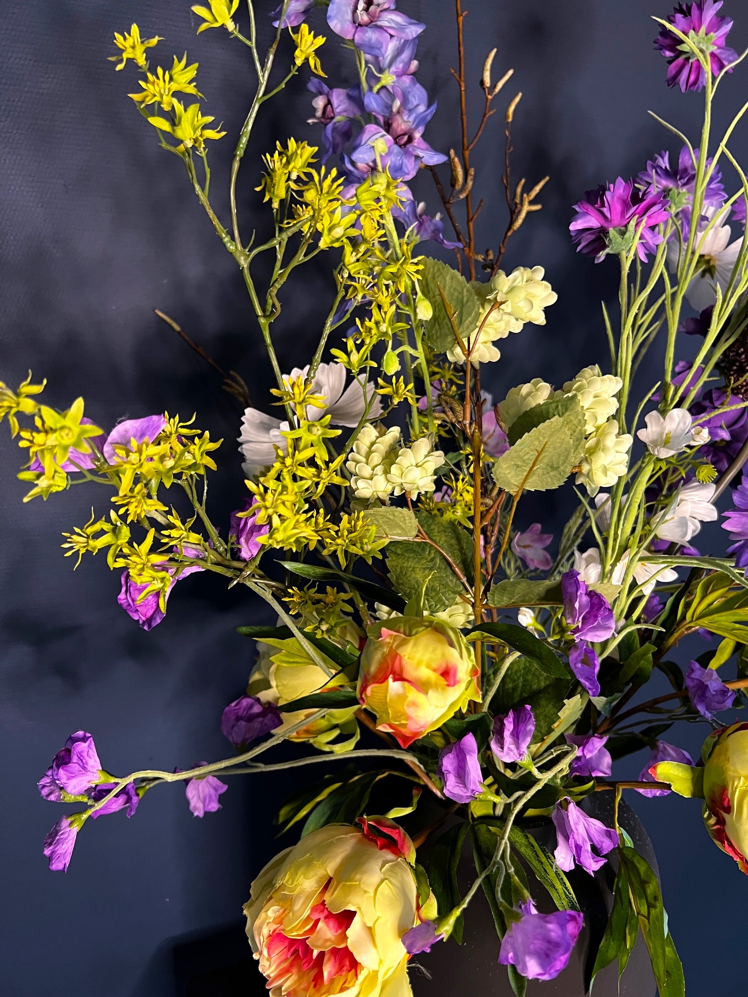 Zijden bloemen boeket Dani - Afbeelding 3