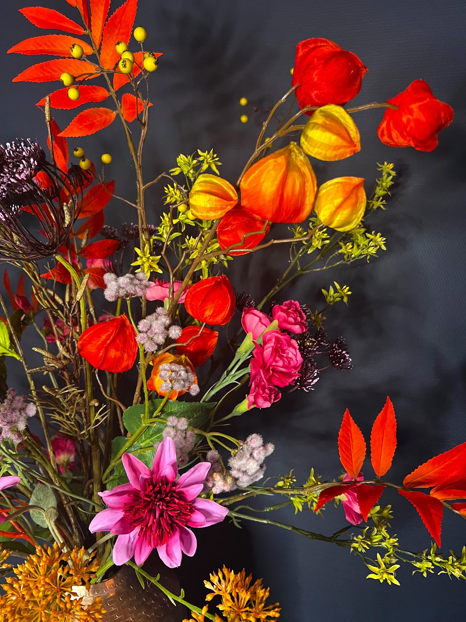 Zijdenbloemen boeket Julia - Afbeelding 3