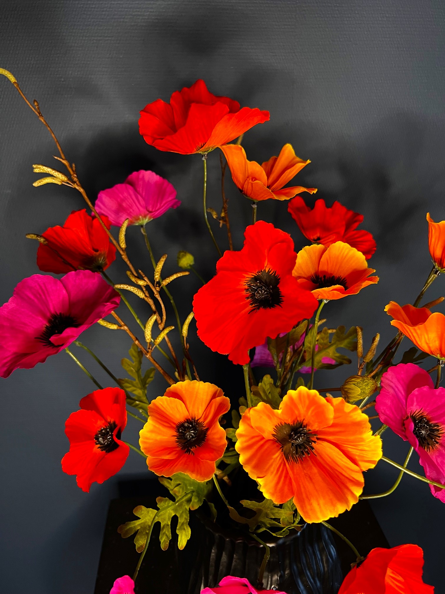 Zijde bloemen boeket Wies - Afbeelding 3