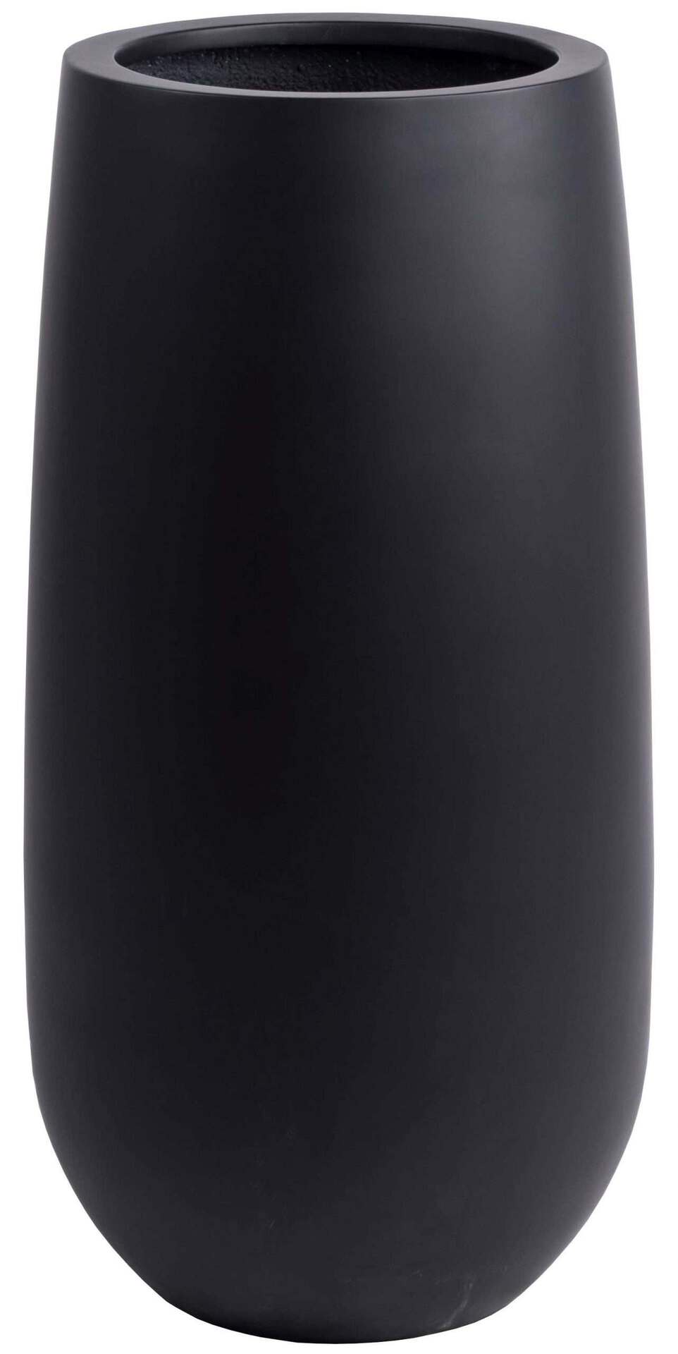 Bloempot / vaas Living zwart hoogte 70 cm VTW - Afbeelding 2