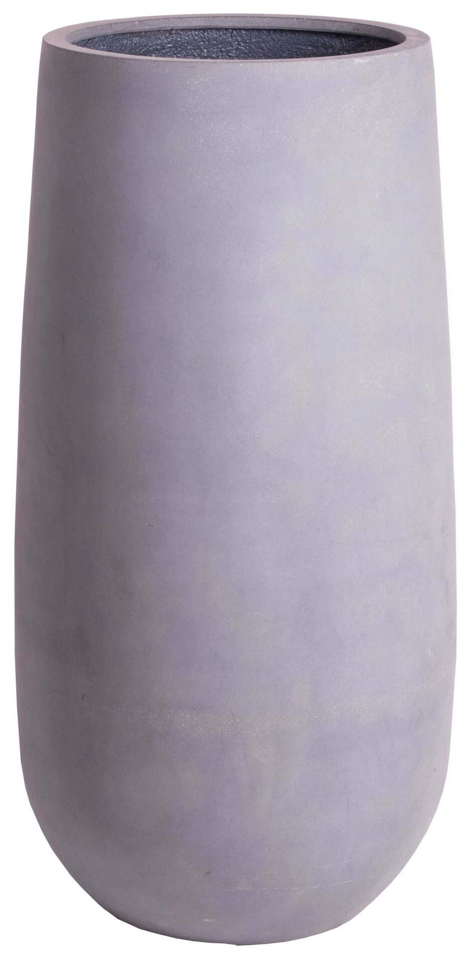 Bloempot/ vaas Living grijs hoogte 70 cm VTW - Afbeelding 2