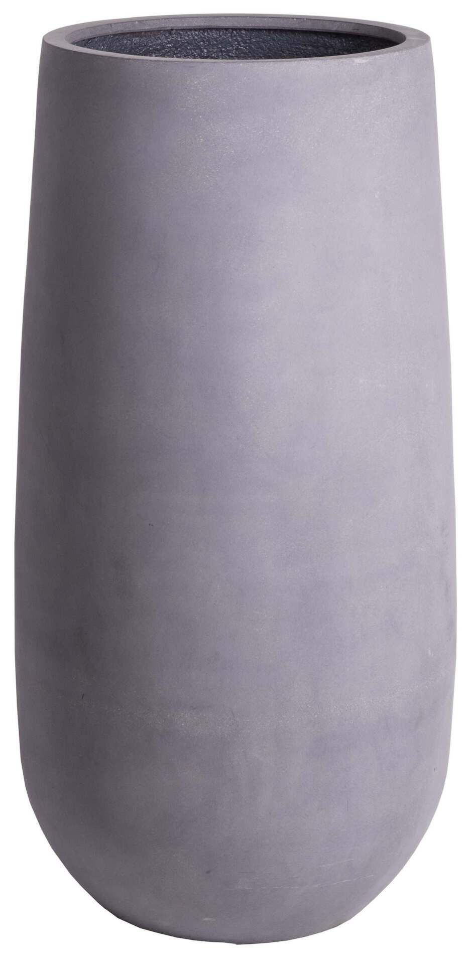 Bloempot / vaas Living grijs hoogte 101 cm VTW