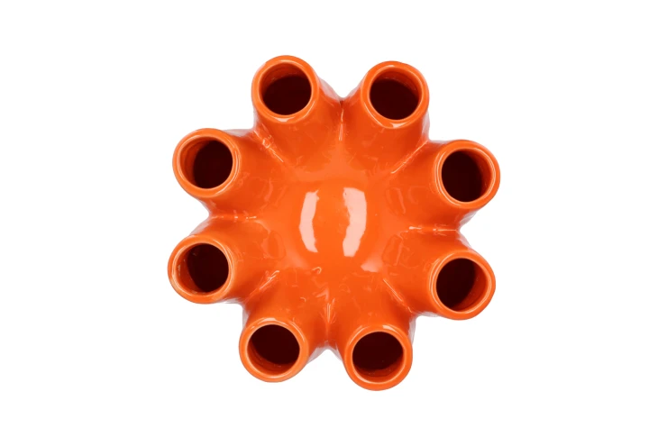 Luna vaas oranje -H19 cm - Afbeelding 3