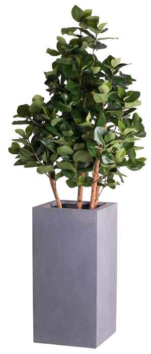 Plantenbak Michaela grijs hoogte 80 cm VTW