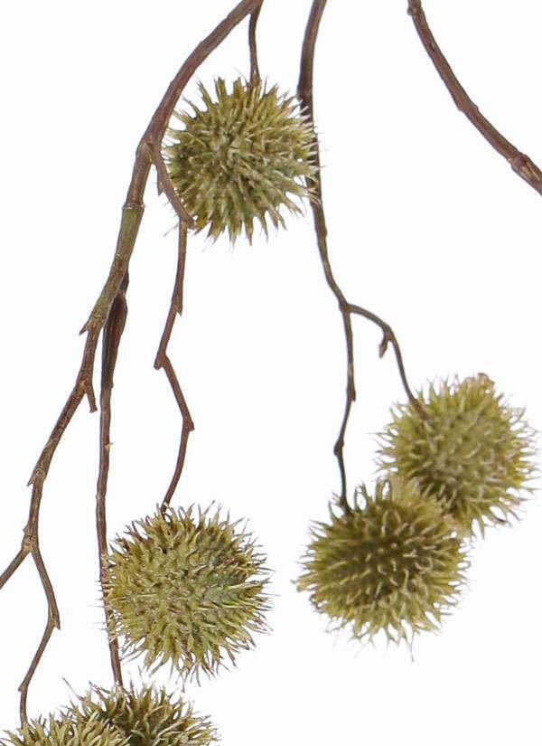 Platanusspray groen 81 cm - Afbeelding 2