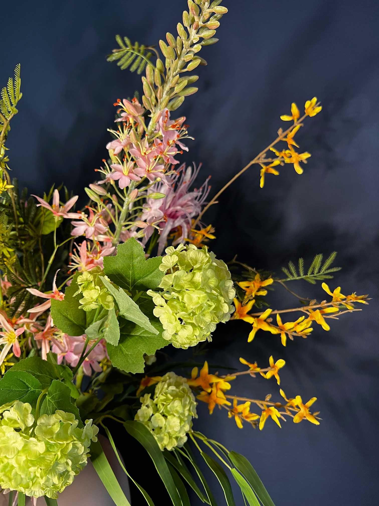 Plukboeket zijdebloemen Maud - Afbeelding 2