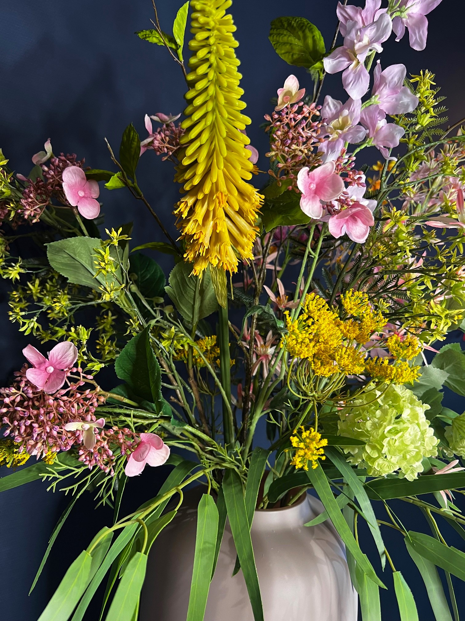 Plukboeket zijdebloemen Maud - Afbeelding 4