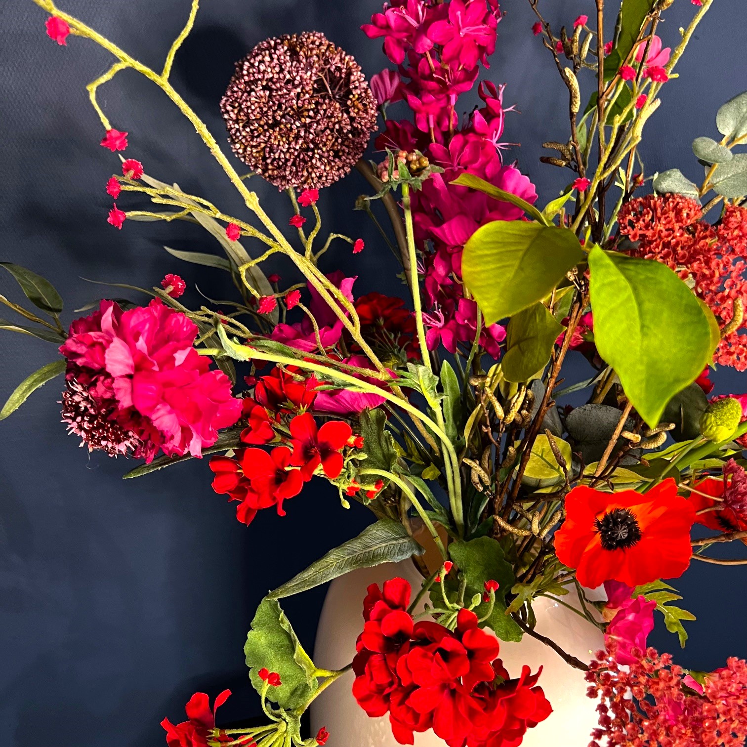 Zijdenbloemen boeket Ellen - Afbeelding 3