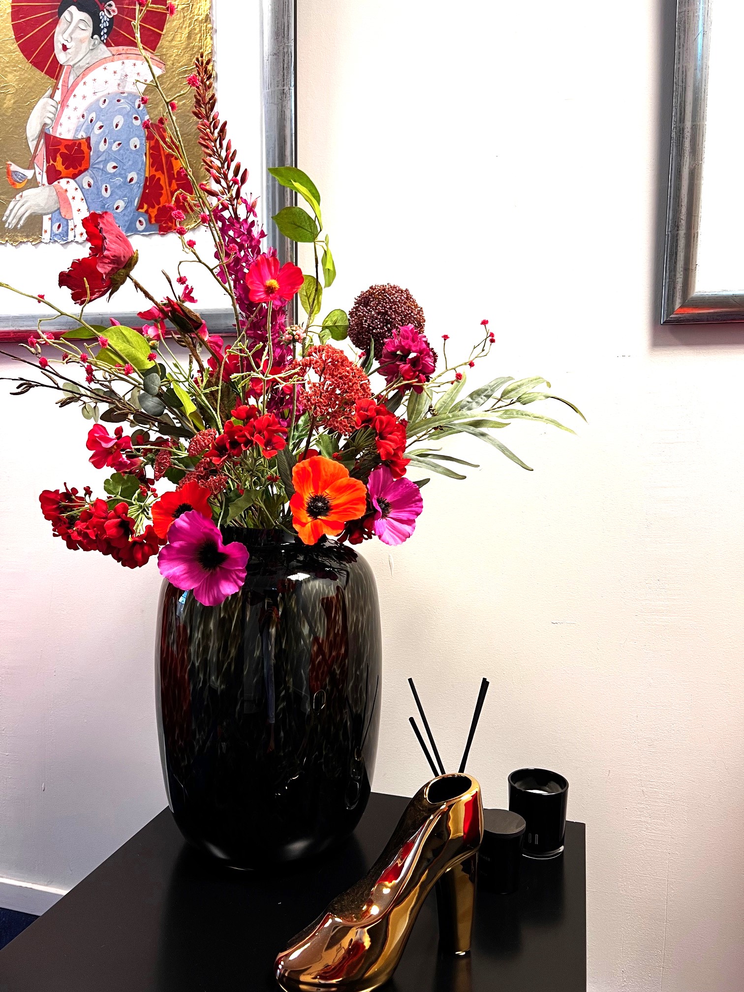 Zijdenbloemen boeket Ellen - Afbeelding 5