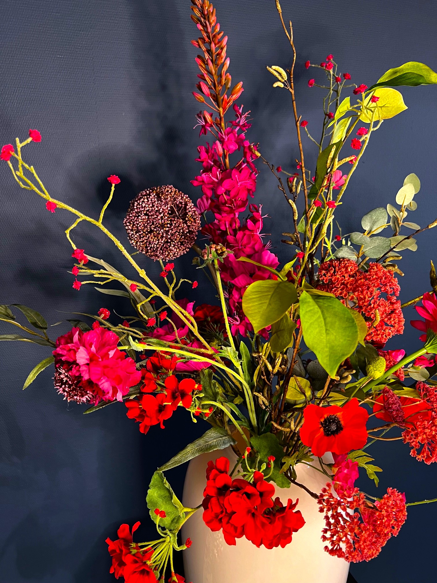 Zijdenbloemen boeket Ellen - Afbeelding 4