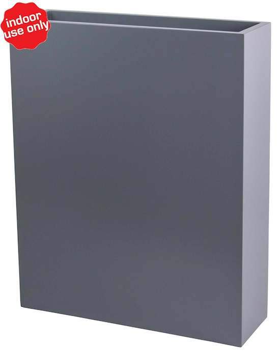 Grote plantenbak / roomdivider Doka mat zwart hoogte 92 cm VTW - Afbeelding 2