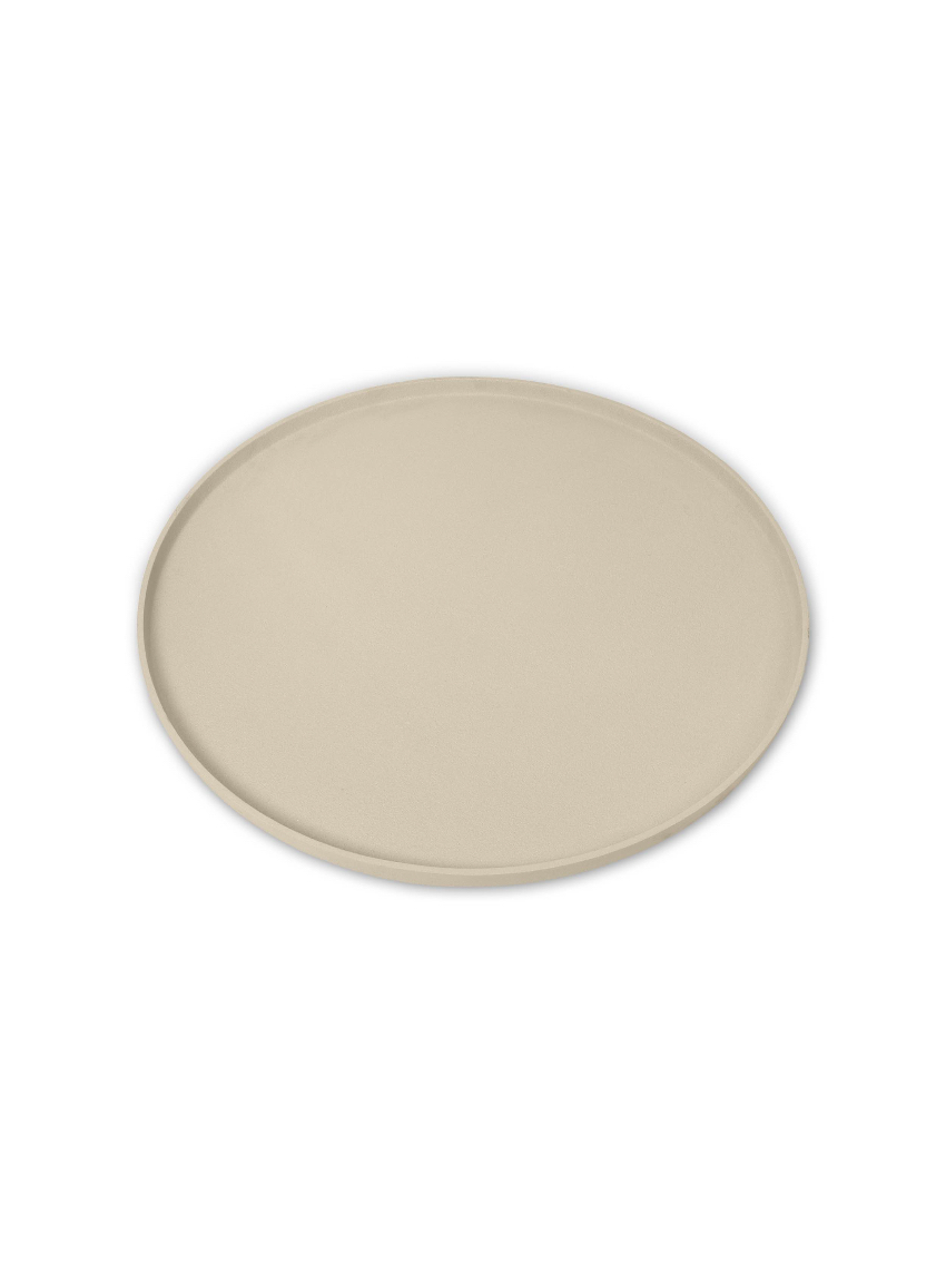 Dienblad rond beige Ø60 cm - Afbeelding 3