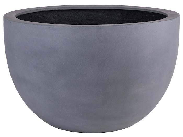 Bloempot schaal Louise grijs doorsnede 45 cm VTW - Afbeelding 2