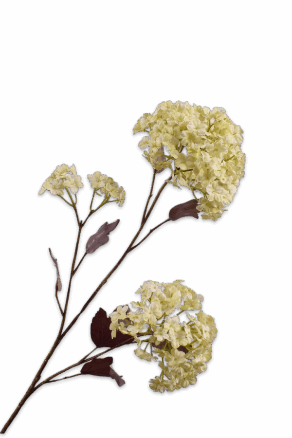 Sneeuwbal tak groen 69 cm Silk-ka