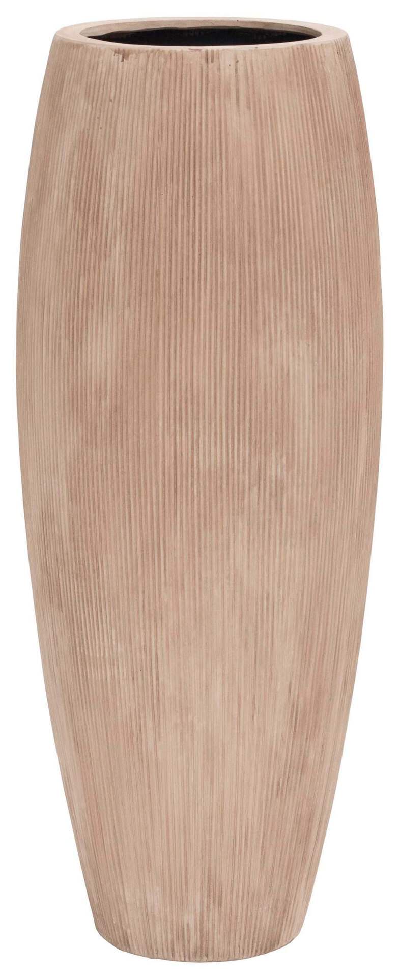 Smalle bloempot vaas Surabaja stripe hoogte 100 cm VTW