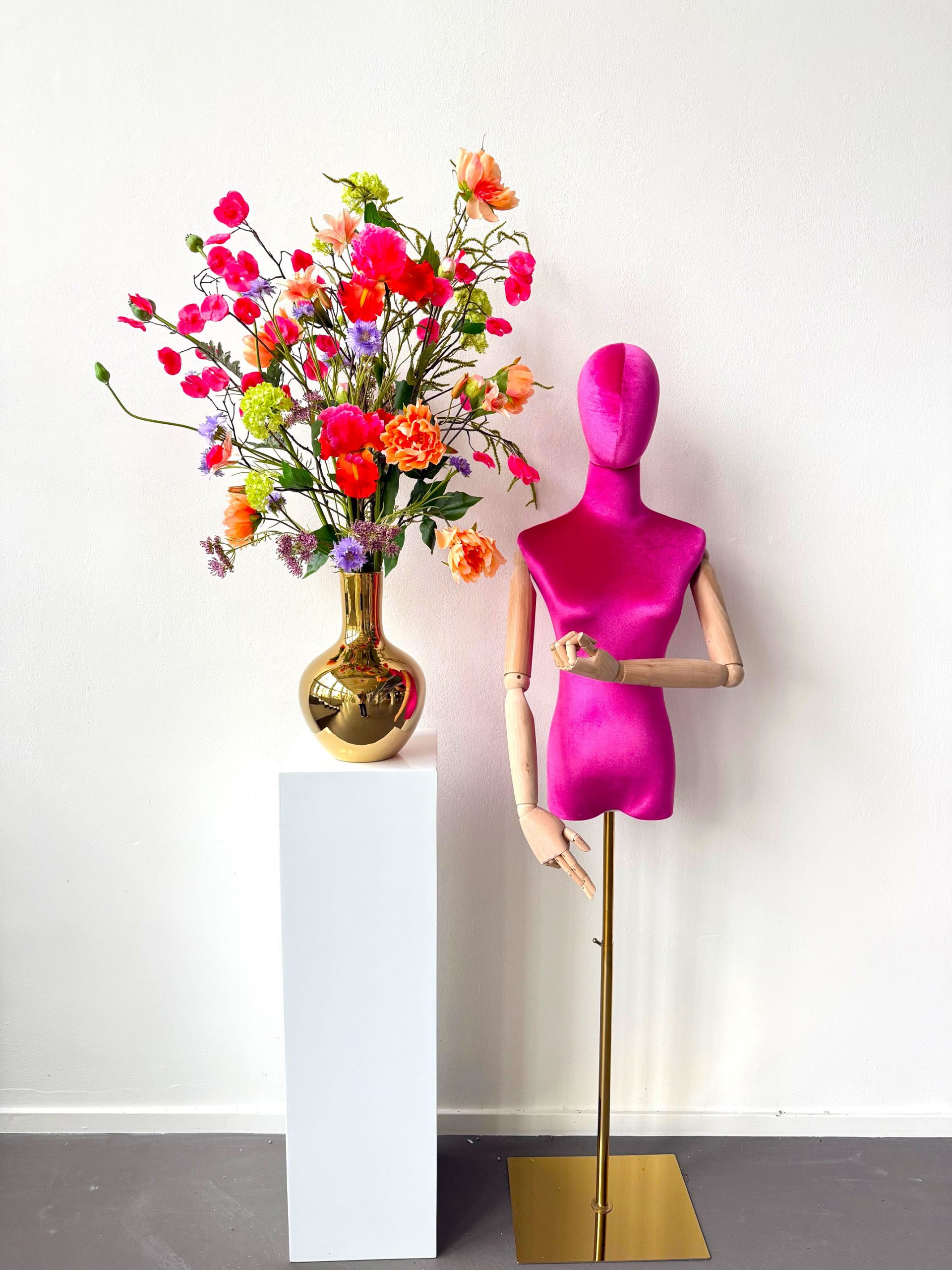 Groot kunstbloemen boeket Dirma - Afbeelding 3