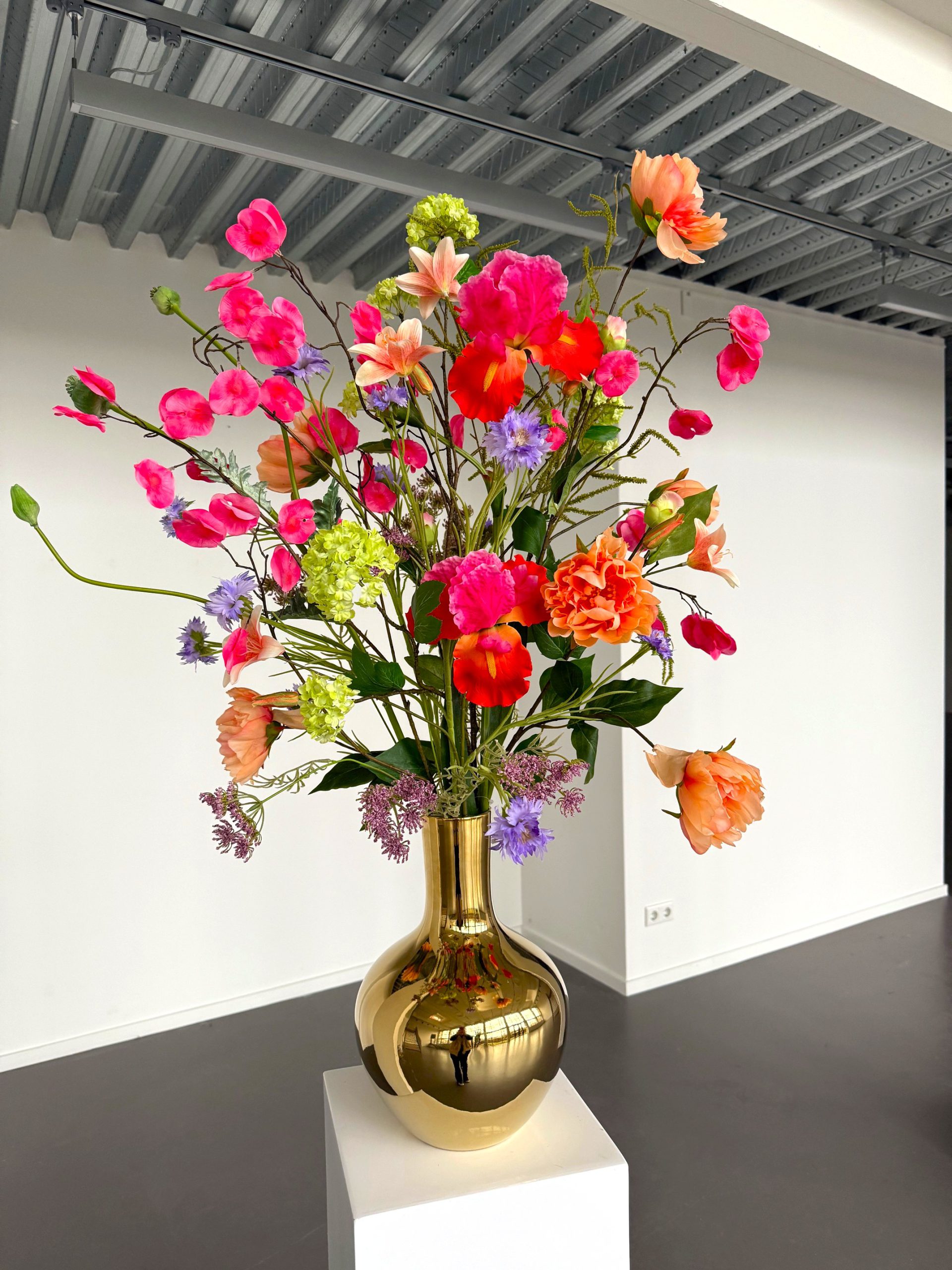 Groot kunstbloemen boeket Dirma - Afbeelding 4